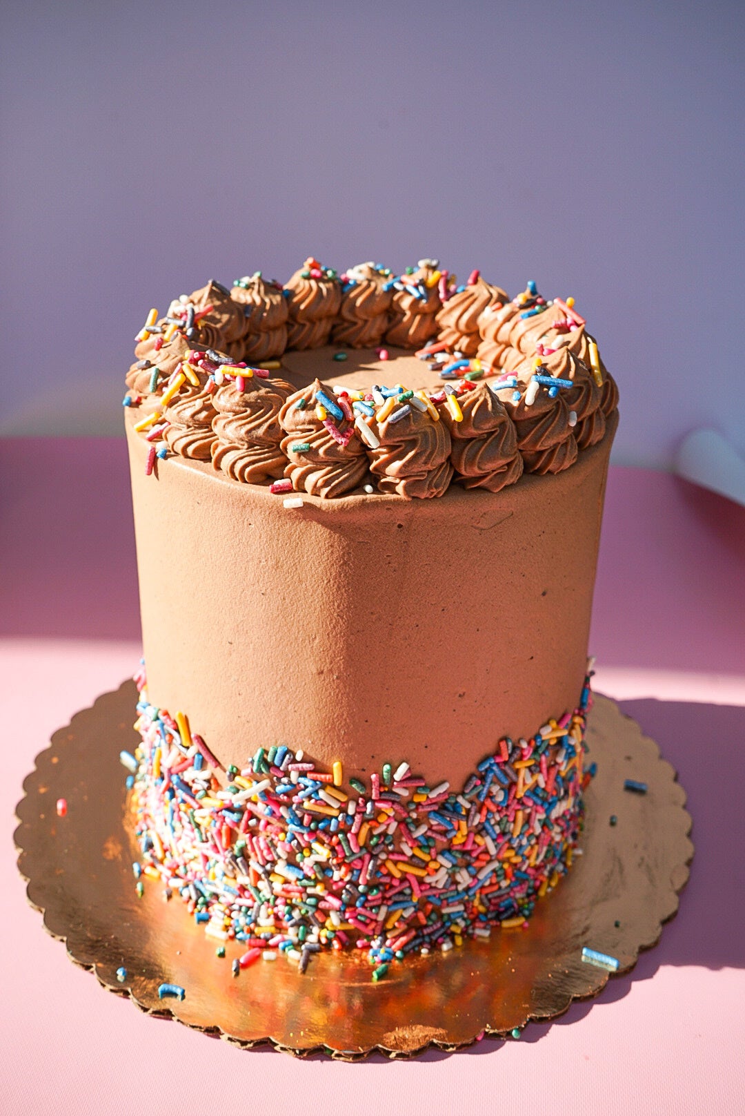 Grab And Go Inch Chocolate Birthday Cake Layer Chocolate Layer